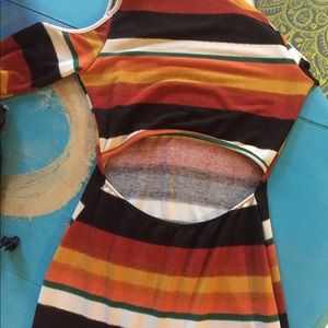 A Very cute fitted mid length dress